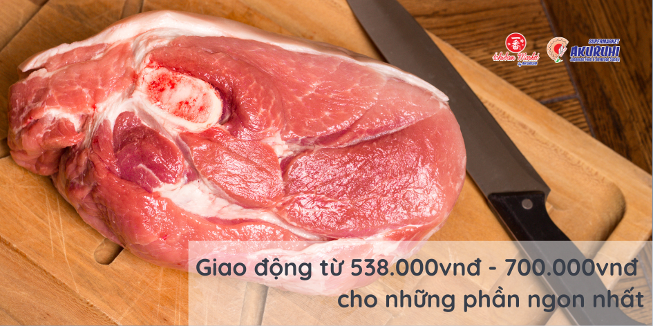 Giá thịt heo đen Kurobuta hiện nay 2023