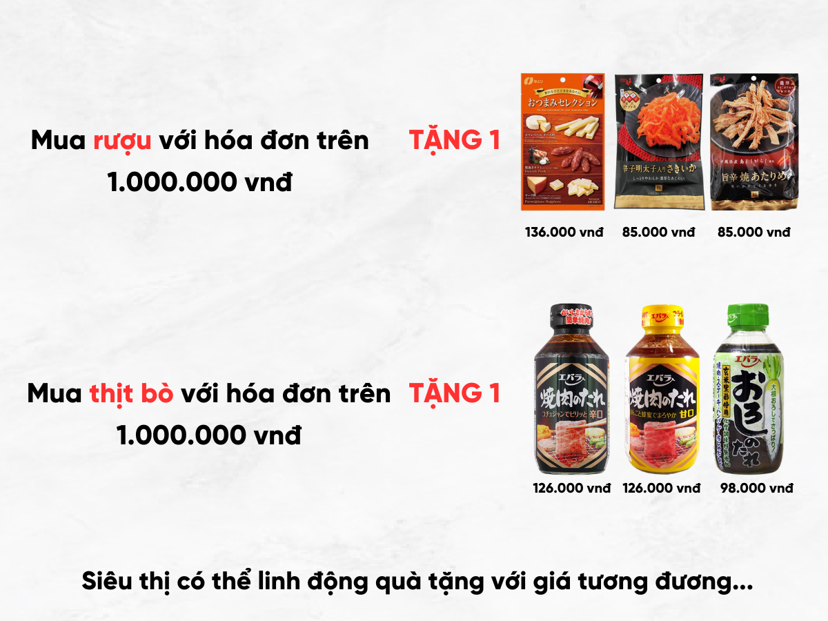 Mừng Đại Lễ - Bừng Khuyến Mãi Mua 1 Tặng 1 Cho Bữa Tiệc Tại Nhà Cùng Ichiban Market