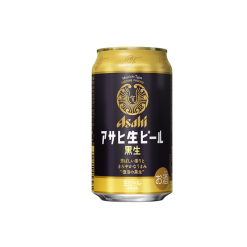  BIA TƯƠI ĐEN ASAHI NAMA BEER MARUEFU KURONAMA 350ML